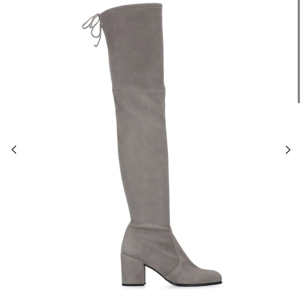 Stuart Weitzman Tieland over the knee suede boots